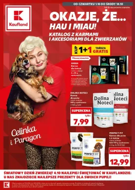 kaufland - Nowa gazetka Kaufland - Zwierzaki ważna od 01.10.2026 do 14.10.2026