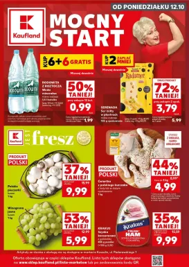 kaufland - Nowa gazetka Kaufland - Mocny Start ważna od 12.10.2026 do 14.10.2026