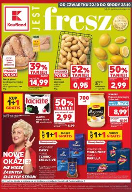 kaufland - Aktualna gazetka Kaufland ważna od 22.10.2026 do 28.10.2026