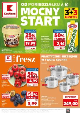 kaufland - Gazetka Kaufland - Mocny Start - ważna od 06.10. do 08.10.