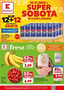 kaufland - Gazetka Kaufland - Super Sobota - ważna od 22.11. do 22.11.