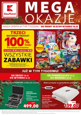kaufland - Gazetka Kaufland -Mega okazje - ważna od 10.12. do 16.12.