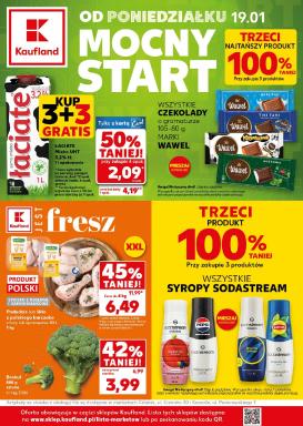 kaufland - Gazetka Kaufland - Mocny start - ważna od 19.01. do 22.01.