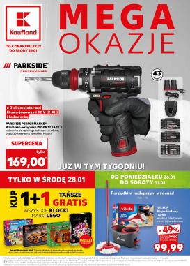 kaufland - Gazetka Kaufland - Mega okazje - ważna od 22.01. do 28.01.