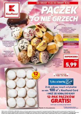 kaufland - Gazetka Kaufland - Katalog Pączki - ważna od 11.02.2026 do 18.02.2026