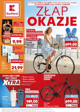 kaufland - Nowa gazetka Kaufland - Mega okazje ważna od 23.04.2026 do 06.05.2026