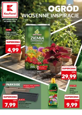 kaufland - Aktualna gazetka Kaufland - Katalog Ogród ważna od 07.05.2026 do 13.05.2026