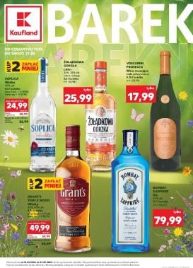 kaufland - Nowa gazetka Kaufland - Barek ważna od 14.05.2026 do 27.05.2026