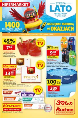 auchan - Nowa gazetka Auchan ważna od 18.06.2026 do 24.06.2026