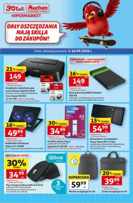 auchan - Nowa gazetka Auchan ważna od 03.09.2026 do 16.09.2026