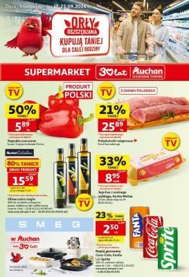 auchan - Nowa gazetka Auchan ważna od 17.09.2026 do 23.09.2026