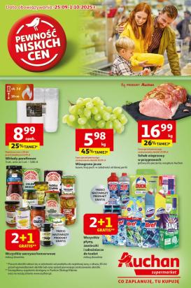 auchan - Gazetka Supermarket Auchan - ważna od 25.09. do 01.10.