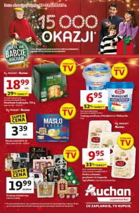 auchan - Gazetka Supermarket Auchan - ważna od 18.12. do 24.12.