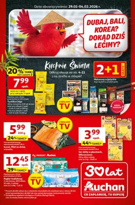 auchan - Gazetka Hipermarket Auchan - ważna od 29.01. do 04.02.