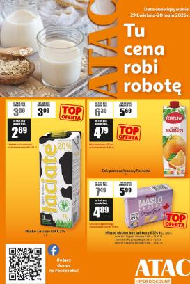 auchan - Nowa gazetka Auchan - ATAC Hiper Discount ważna od 29.04.2026 do 20.05.2026