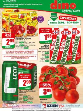 dino - Nowa gazetka Dino - Gazetka 26 / 2026 ważna od 24.06.2026 do 30.06.2026