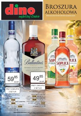 dino - Aktualna gazetka Dino - Broszura alkoholowa ważna od 03.07.2026 do 04.07.2026