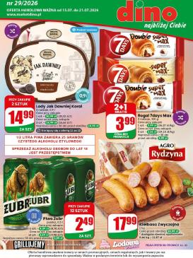 dino - Aktualna gazetka Dino ważna od 15.07.2026 do 21.07.2026