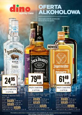 dino - Aktualna gazetka Dino - Oferta alkoholowa ważna od 07.08.2026 do 08.08.2026
