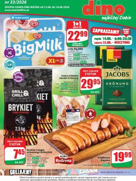 dino - Nowa gazetka Dino ważna od 12.08.2026 do 18.08.2026