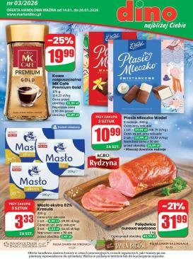 dino - Gazetka Dino - ważna od 14.01. do 20.01.