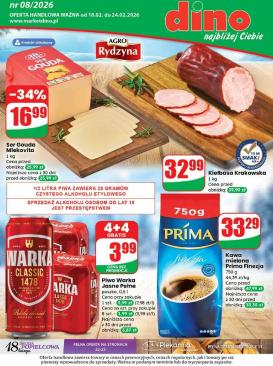 dino - Gazetka Dino - ważna od 18.02.2026 do 24.02.2026