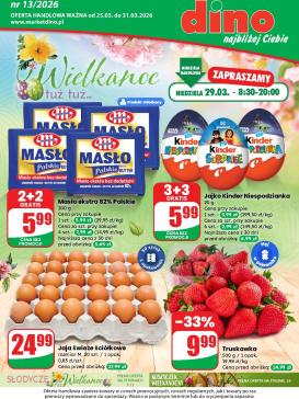 dino - Gazetka Dino - ważna od 25.03.2026 do 31.03.2026