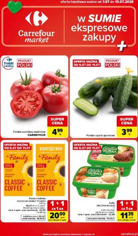 carrefour - Nowa gazetka Carrefour Market ważna od 07.07.2026 do 13.07.2026