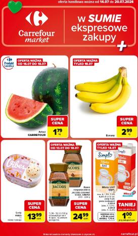 carrefour - Nowa gazetka Carrefour Market ważna od 14.07.2026 do 20.07.2026