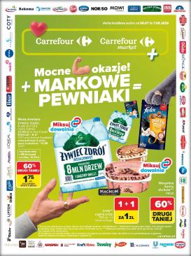 carrefour - Nowa gazetka Carrefour - Markowe pewniaki ważna od 20.07.2026 do 01.08.2026