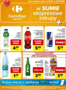carrefour - Nowa gazetka Carrefour - Express 2 ważna od 21.07.2026 do 27.07.2026