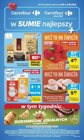 carrefour - Nowa gazetka Carrefour ważna od 03.08.2026 do 08.08.2026