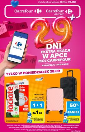 carrefour - Nowa gazetka Carrefour - Extra Okazje ważna od 28.09.2026 do 03.10.2026