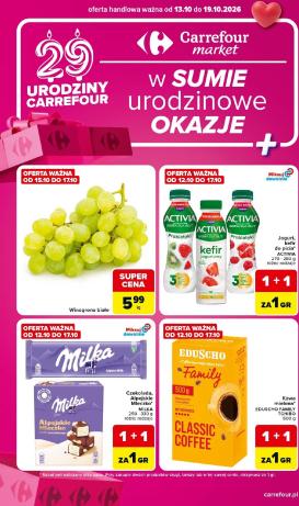 carrefour - Aktualna gazetka Carrefour Market ważna od 13.10.2026 do 19.10.2026