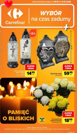 carrefour - Nowa gazetka Carrefour - Wybór na czas zadumy ważna od 19.10.2026 do 31.10.2026