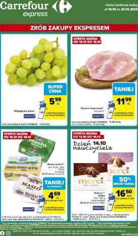 carrefour - Gazetka Carrefour - Express 2 - ważna od 14.10. do 20.10.