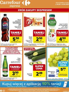 carrefour - Gazetka Carrefour - Express 1 - ważna od 14.10. do 20.10.