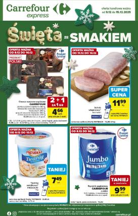 carrefour - Gazetka Carrefour - Express 1 - ważna od 09.12. do 15.12.