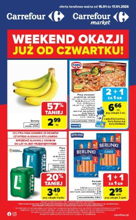 carrefour - Gazetka Carrefour - Weekend - ważna od 15.01. do 17.01.