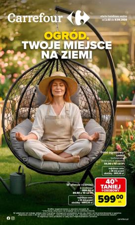 carrefour - Gazetka Carrefour - Ogród - ważna od 02.03.2026 do 04.04.2026
