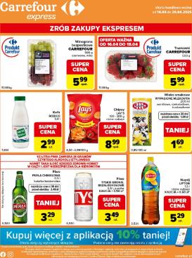 carrefour - Aktualna gazetka Carrefour - Express 1 ważna od 14.04.2026 do 20.04.2026
