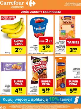 carrefour - Nowa gazetka Carrefour - Express 1 ważna od 21.04.2026 do 27.04.2026