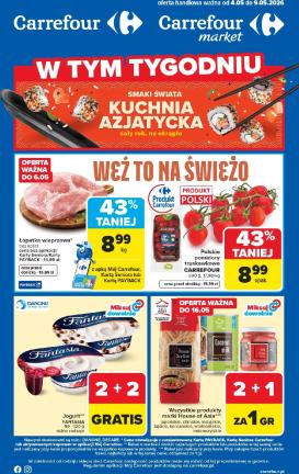 carrefour - Nowa gazetka Carrefour ważna od 04.05.2026 do 09.05.2026