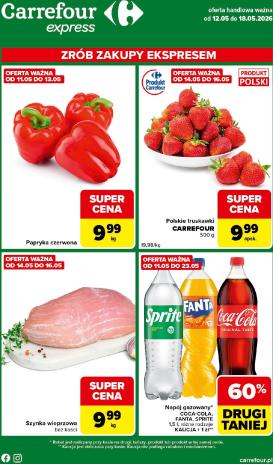 carrefour - Nowa gazetka Carrefour - Express 1 ważna od 12.05.2026 do 18.05.2026