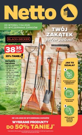 netto - Aktualna gazetka Netto - Dom i Ogrod ważna od 29.04.2026 do 01.07.2026