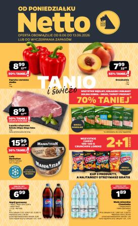 netto - Nowa gazetka Netto - Food ważna od 08.06.2026 do 13.06.2026