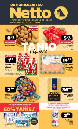 netto - Nowa gazetka Netto - Food ważna od 21.09.2026 do 26.09.2026