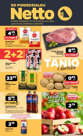 netto - Nowa gazetka Netto ważna od 28.09.2026 do 03.10.2026