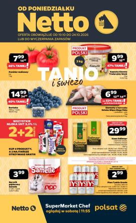 netto - Nowa gazetka Netto - Food ważna od 19.10.2026 do 24.10.2026