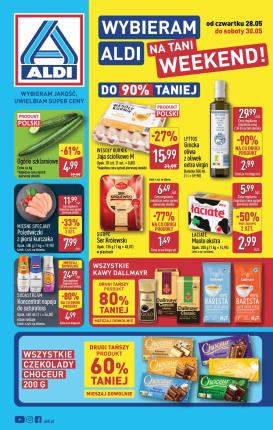 aldi - Nowa gazetka ALDI - Oferta weekendowa ważna od 28.05.2026 do 30.05.2026